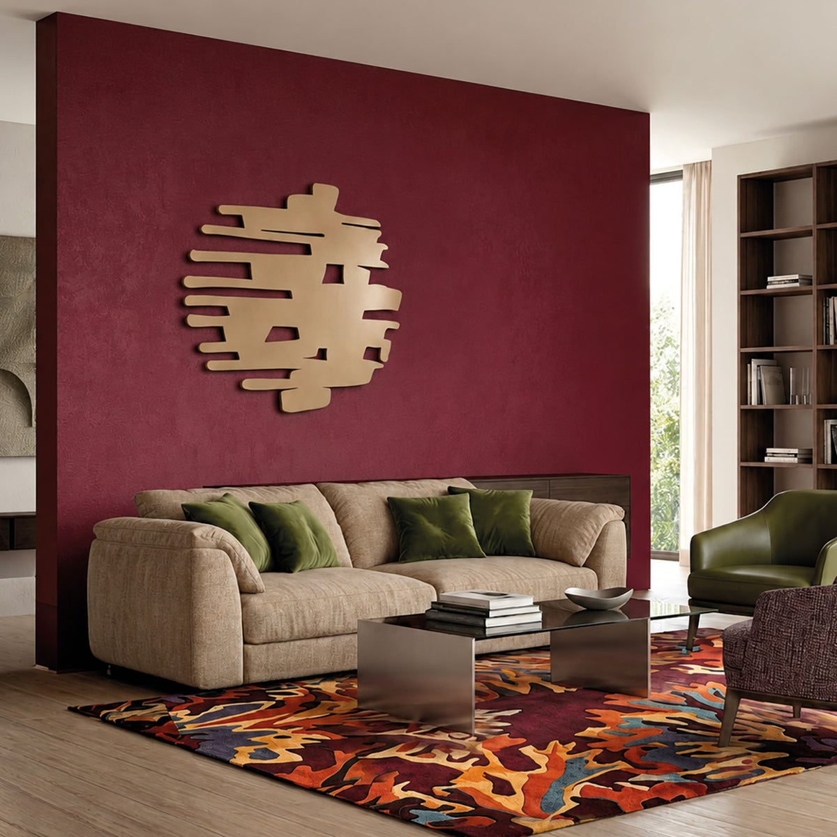 Aether Aluminium Wall Sculpture