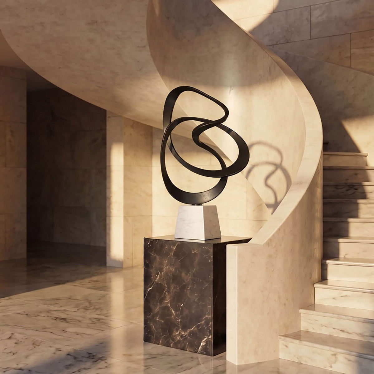 Aluminium Knot High Base