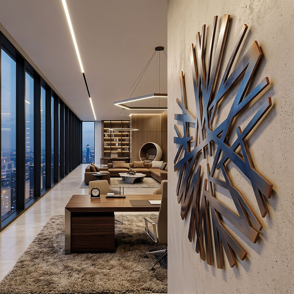 Constellation Aluminium Wall Sculpture