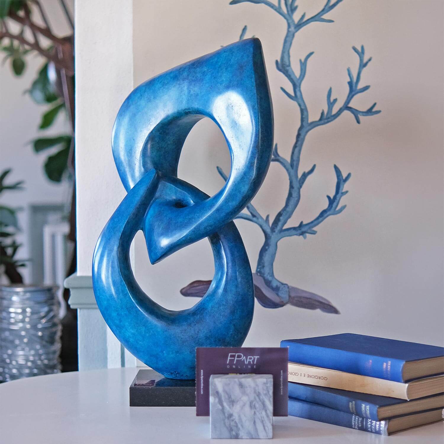 Bronze Rings Blue